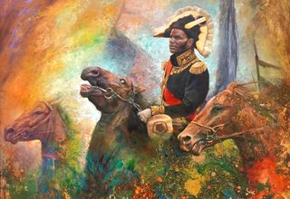 Painting depicting Jean-Jacques Dessalines